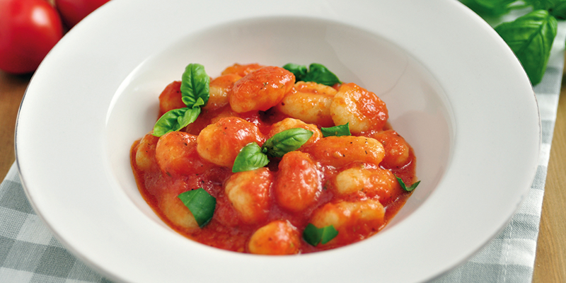 Gnocchi mit Tomatensoße
